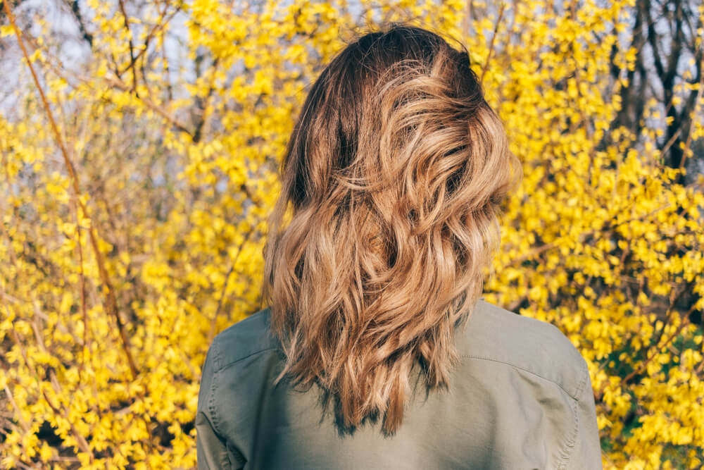 Wavy hair