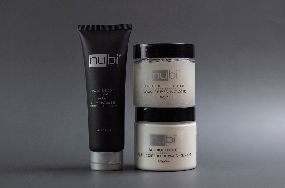 Nubi body care set